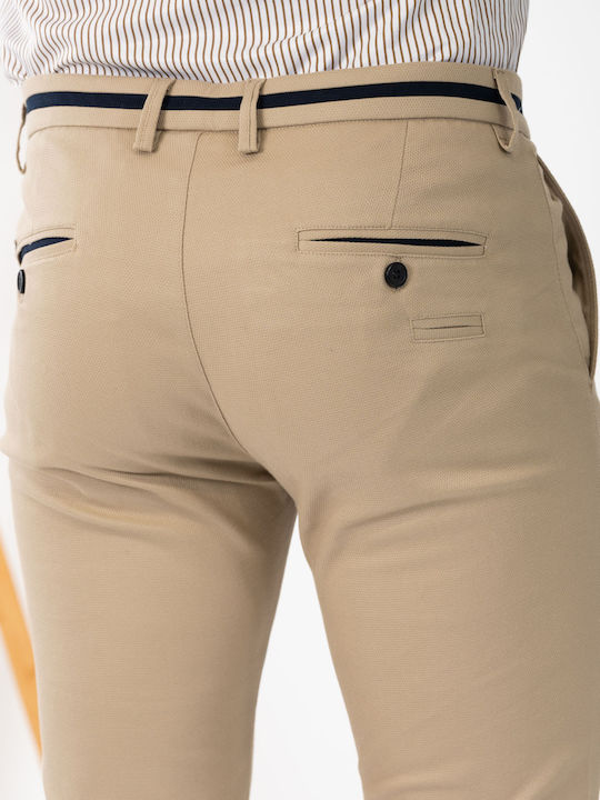 Chino Trousers in Straight Leg Safari