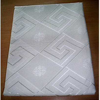 VS Home Τablecloth mit Muster Weiß 90x90cm 20Stück