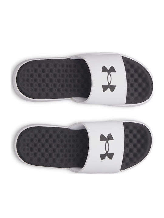 Ua Ignite Pro 8 Fix Men's Slides White