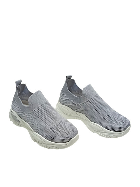 Γυναικεία Slip-On Γκρι