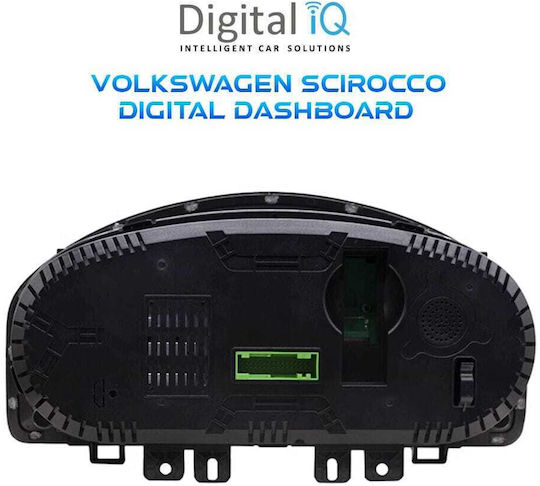 Digital Iq Asc 736_dc 12.5" Digital Cluster Vw Scirocco Mod 2008-2017