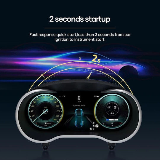 Digital Iq Ddd 981_dc 12.3in Digital Cluster Mercedes A W176 Cla C117 Gla X156 Mod 2013-2019