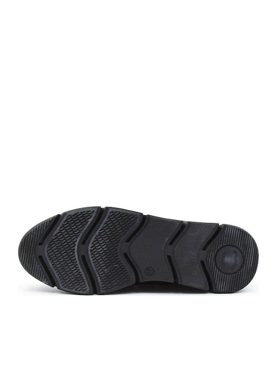 Leder Damen Stiefeletten Knöchel Rot