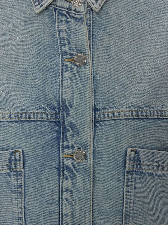 Γυναικείο Ανοιχτο Μπλε Denim Overshirt