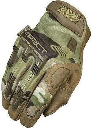 Mechanix Wear Mechanix M Pact Brown LG Gloves for Work Brown Synthetic Leather 1pcs