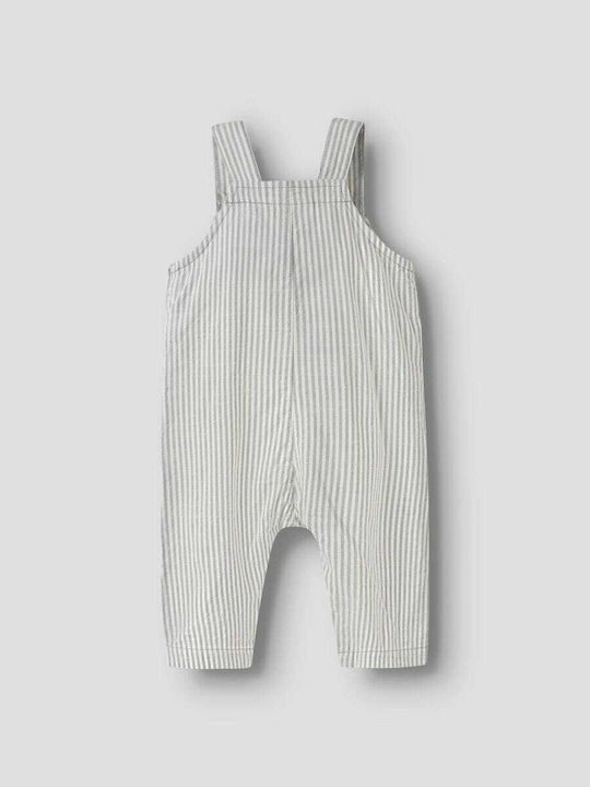 Kids Fabric Dungarees Coconut Milk