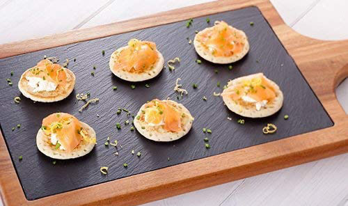 Raki Slate Hölzernes Servierplatte