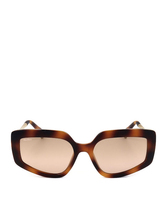 Max Mara Ochelari de soare Maro cu Cadru & Maro Lentilă Max Mara Ochelari de soare Maro cu Cadru & Maro Lentilă