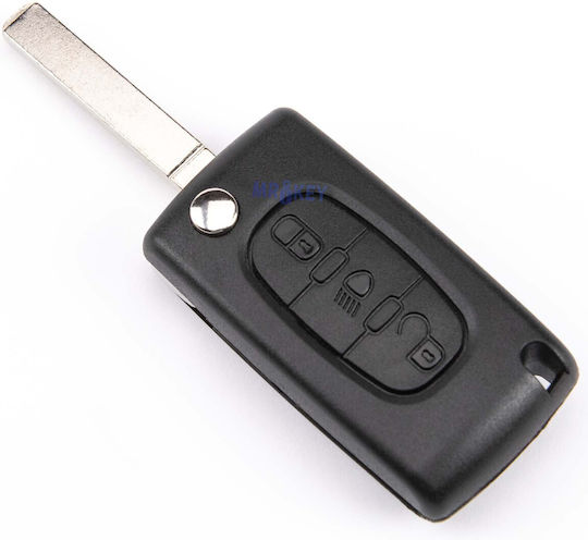 Калъф За Ключ За Автомобил Peugeot 207 307 308 407 Boxer Partner Необработен Va2