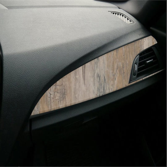 Autoaufkleber Car Wrapping Folie Rustikales Holz Design 100 X 45cm