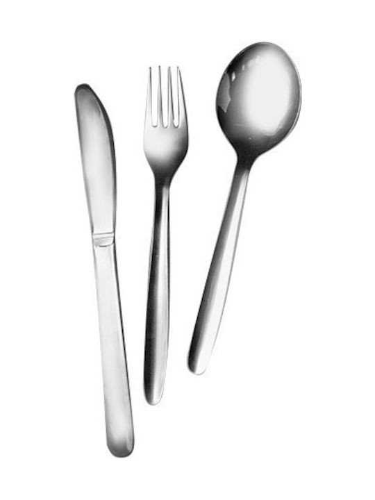 Raki Raki Set Gabeln Obst/Dessert Inox Silber 6 Stück