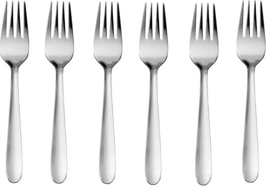 Raki Sigma Set Gabeln Obst/Dessert Inox Silber 6 Stück Raki Sigma Set Gabeln Obst/Dessert Inox Silber 6 Stück