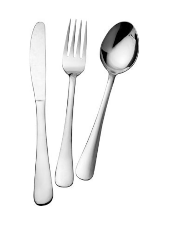 Raki Set Furculițe Fructe/Desert Inox Argintii 6 Bucăți