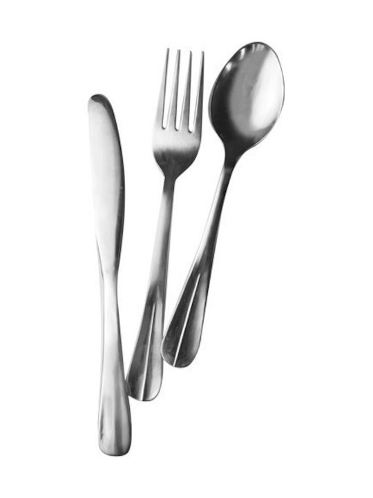 Raki Sarah Комплект Вилици За Плодове/Десерт От Неръждаема Стомана Сребристи 6 Бройки