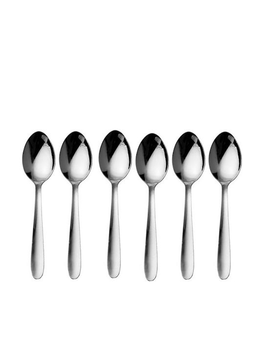 Raki Sigma Set Löffel Kaffee/Tee Inox Silber 6 Stück