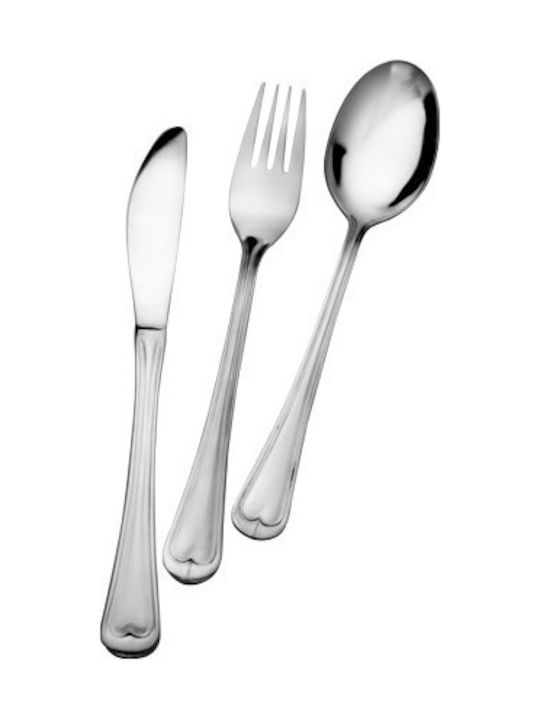 Raki Set Linguri Cafea / Ceai Inox Argintii 6 Bucăți