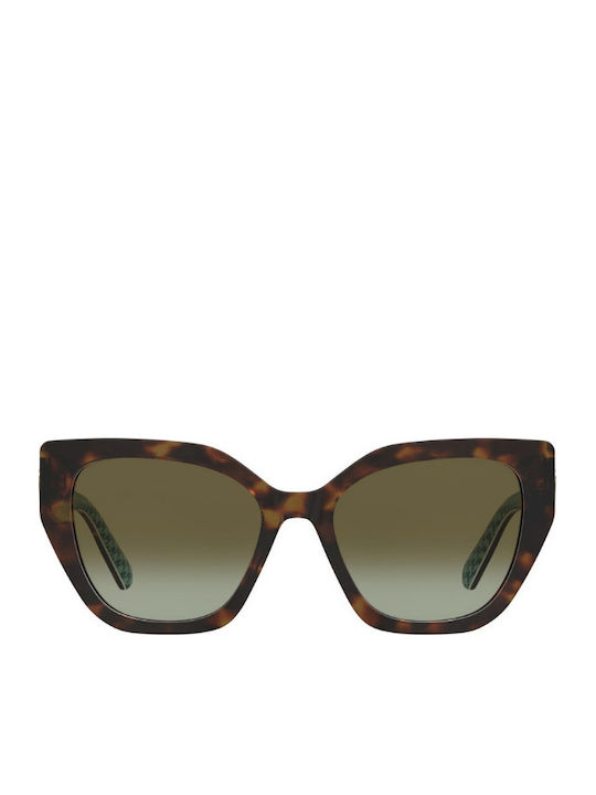 Moschino Unisex Sunglasses with Brown Horn-Rimmed Frame and Brown Lenses MOL098/S 2VM/BC