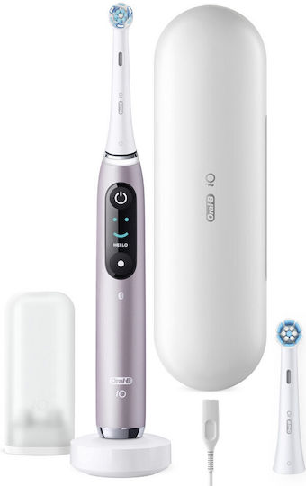 Oral-B Pulsonic Slim Luxe Ηλεκτρική Οδοντόβουρτσα με Χρονομετρητή Ροζ Χρυσό