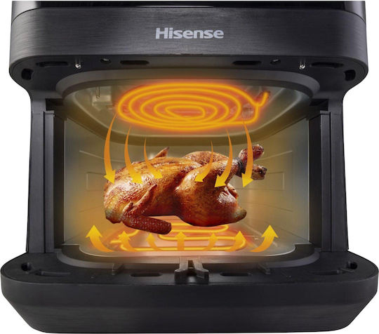 Hisense Air Fryer 7.7lt Μαύρο 2096199