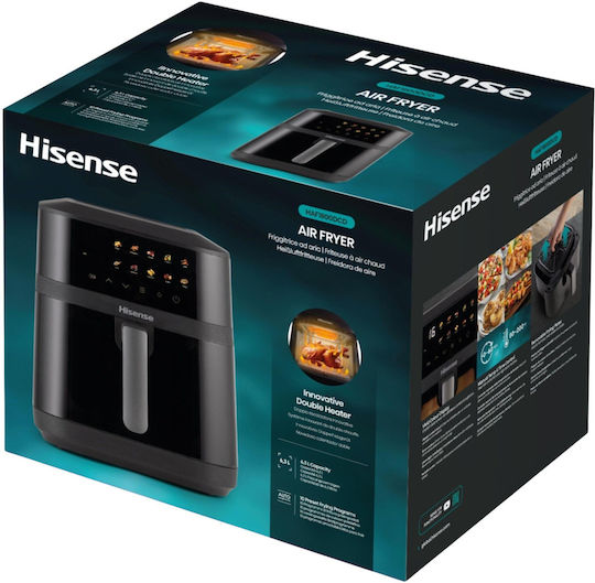 Hisense Air Fryer 6.3lt Black 2096200