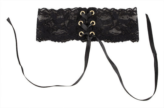Cottelli Collection Spitzen Sexy Halsband Schwarz