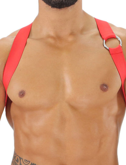 Tof Paris Party Boy Elastic Harness Κόκκινο