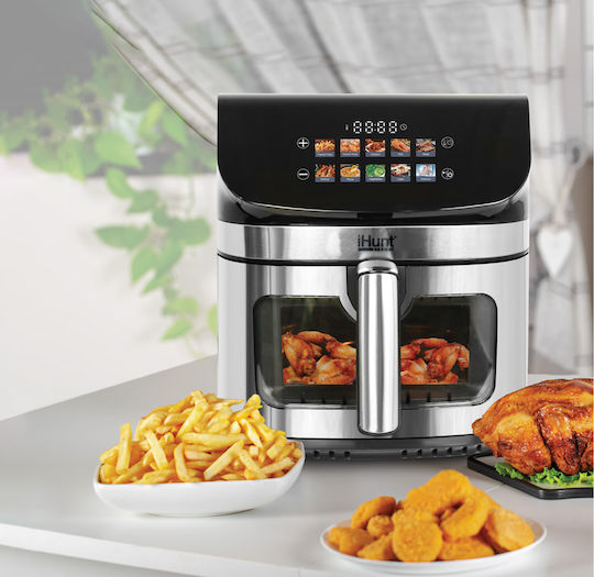 iHunt Air Fryer 9lt Ασημί