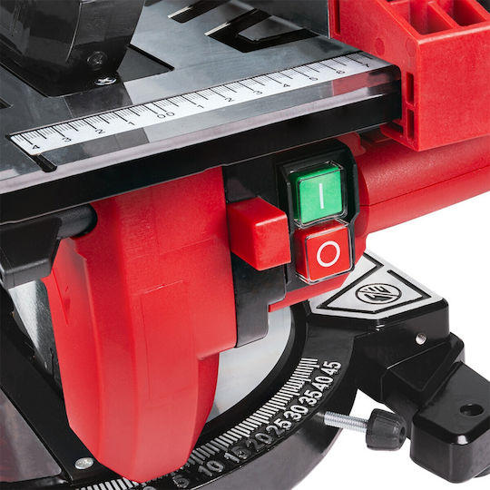 Raider RD-MS10 Miter Säge Kombination mit Leistung 1200W & Sägeblattdurchmesser 210mm