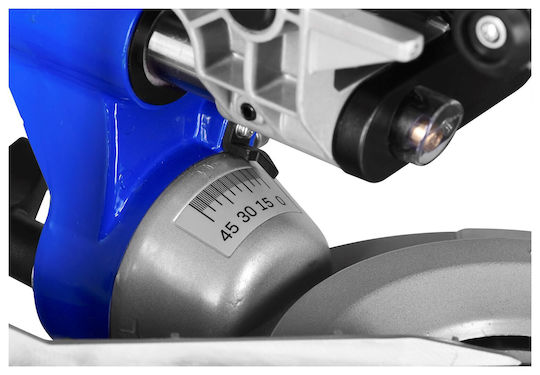 Scheppach HM216 Miter Saw Electric with Power 2000W, Cutting Disc Diameter 216mm & Cutting Speed 4700rpm