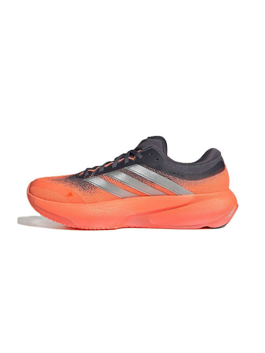 adidas Supernova Rise Men's Sport Shoes Running Aurora Onix / Silver Metallic / Lucid Orange