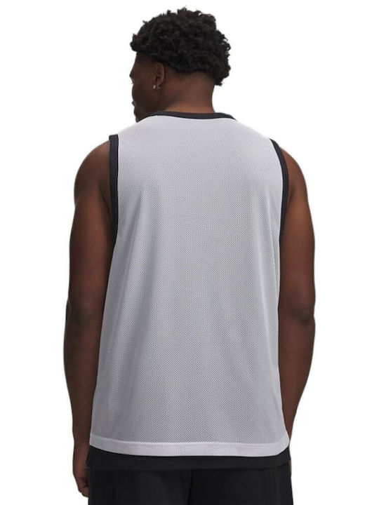 Under Armour Ua Hoops T-shirt Μαυρο/λευκο