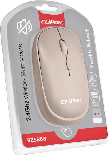 Cliptec Wireless Mouse Pink