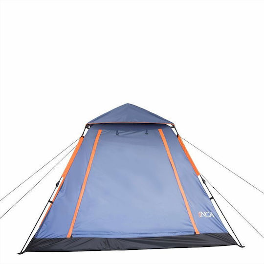 Inca Airnest Automatic Camping Tent Blue 3 Seasons For 4 People 240x210x170cm