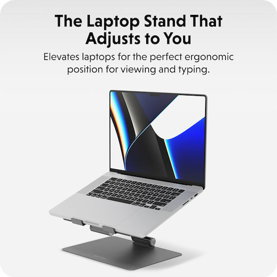 Βάση Στήριξης για Laptop έως 16" Ασημί S5634346