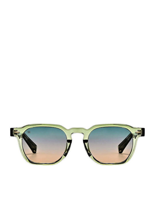 Red Raven Luca Unisex Ochelari De Soare Cu Ramă Din Plastic Verde Deschis