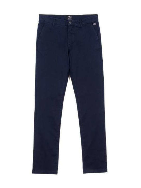 Παντελόνι Chino Ελαστικό σε Κανονική Εφαρμογή Navy
