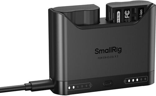 SmallRig Double Battery Charger Compatible with Nikon