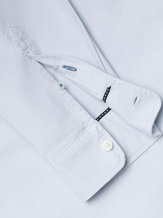 Long Sleeve Shirt Bleach Blue