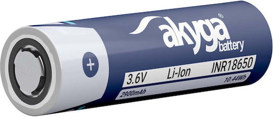 Li-ion Батерия Inr18650 Akyga Aky2173 3.6v 2900mah