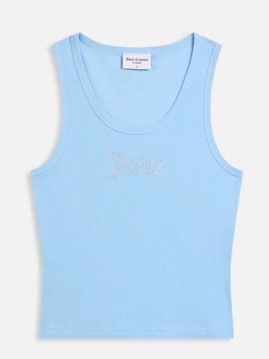 Γυναικεία Μπλούζα Βαμβακερή Αμάνικη Sky Blue