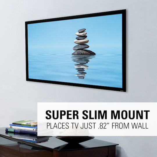 Universale Wandhalterung Für Fernseher Sanus Ultra-slim 101-215 Cm Schwarz