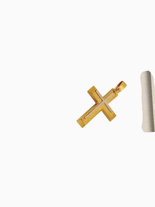 Vergoldeter Kreuz K14 Gewicht 1.90gr Vergoldeter Kreuz K14 Gewicht 1.90gr