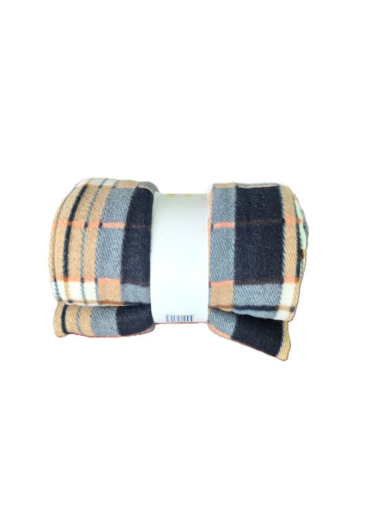 Kotonia Home Pătură Canapea 130x180 cm Neagră