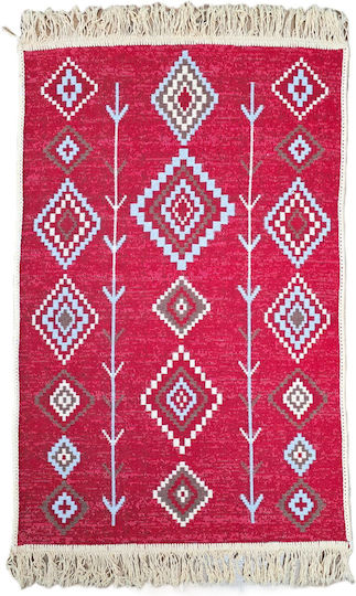 Kotonia Home Правоъгълен Памучен Многоцветен Килим 120x180см
