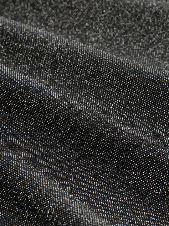 Mini Βραδινό Φόρεμα Black Glitter
