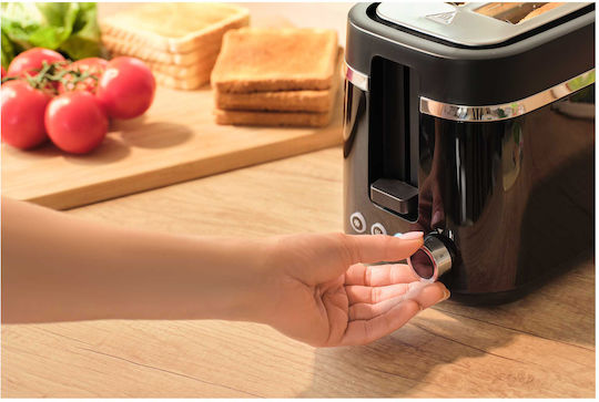 Sencor Sts Φρυγανιέρα 2 Θέσεων 900W Μαύρη