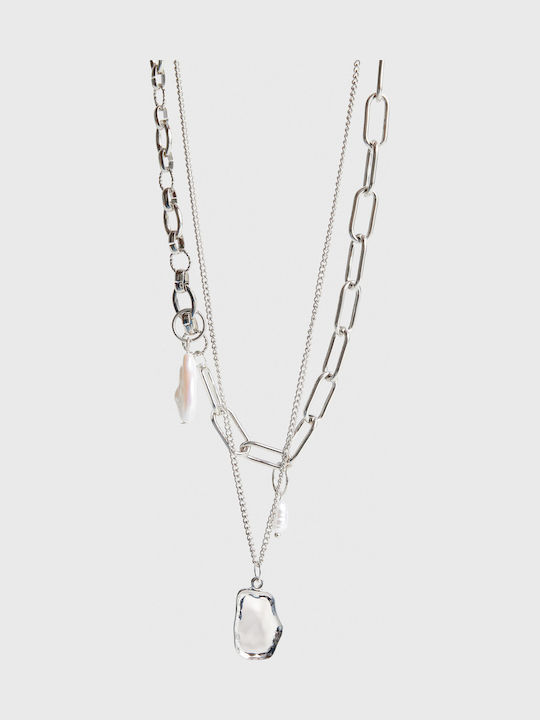 ALE - The Non Usual Casual Halskette 8F23760-SILBER