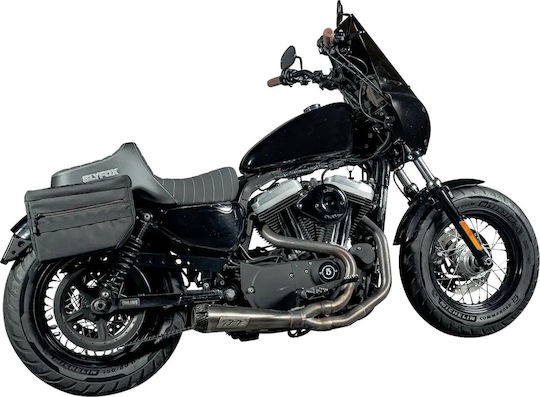 Slyfox Saddle Highnoon 4709b-slyfox Harley Davidson XL 1200 C 04-09 Harley Davidson XL 883 C 04-09 1pc Black
