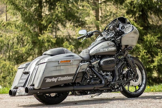 Cult Werk Side Fairing Hd-tou031 Harley Davidson Flhrc 1584 09 Black