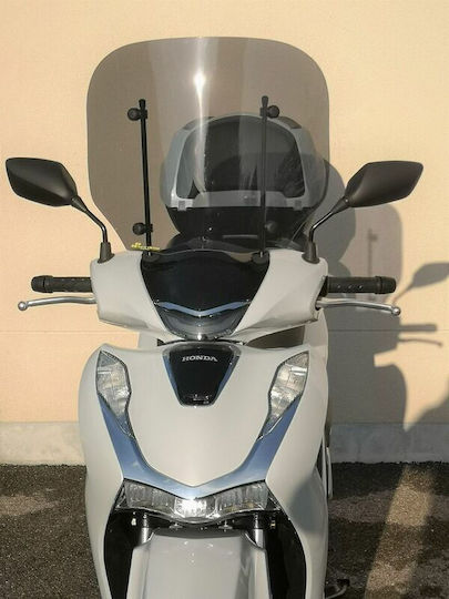 Bullster Мотоциклетна Желатина Pare-brise Bh202hpfg Сив Дим